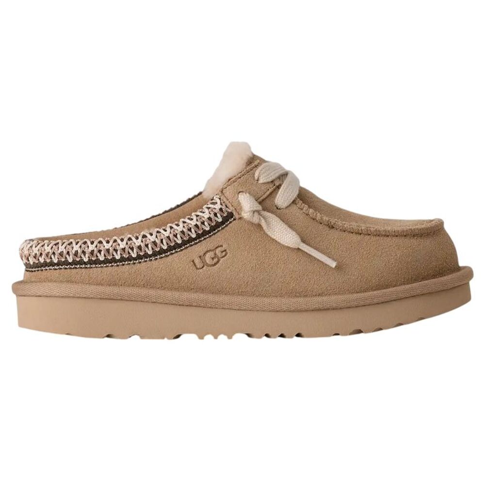 UGG Childrens/Kids Tasman Suede Mule Slippers / Sand